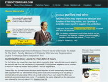 Tablet Screenshot of eyedoctorricher.com